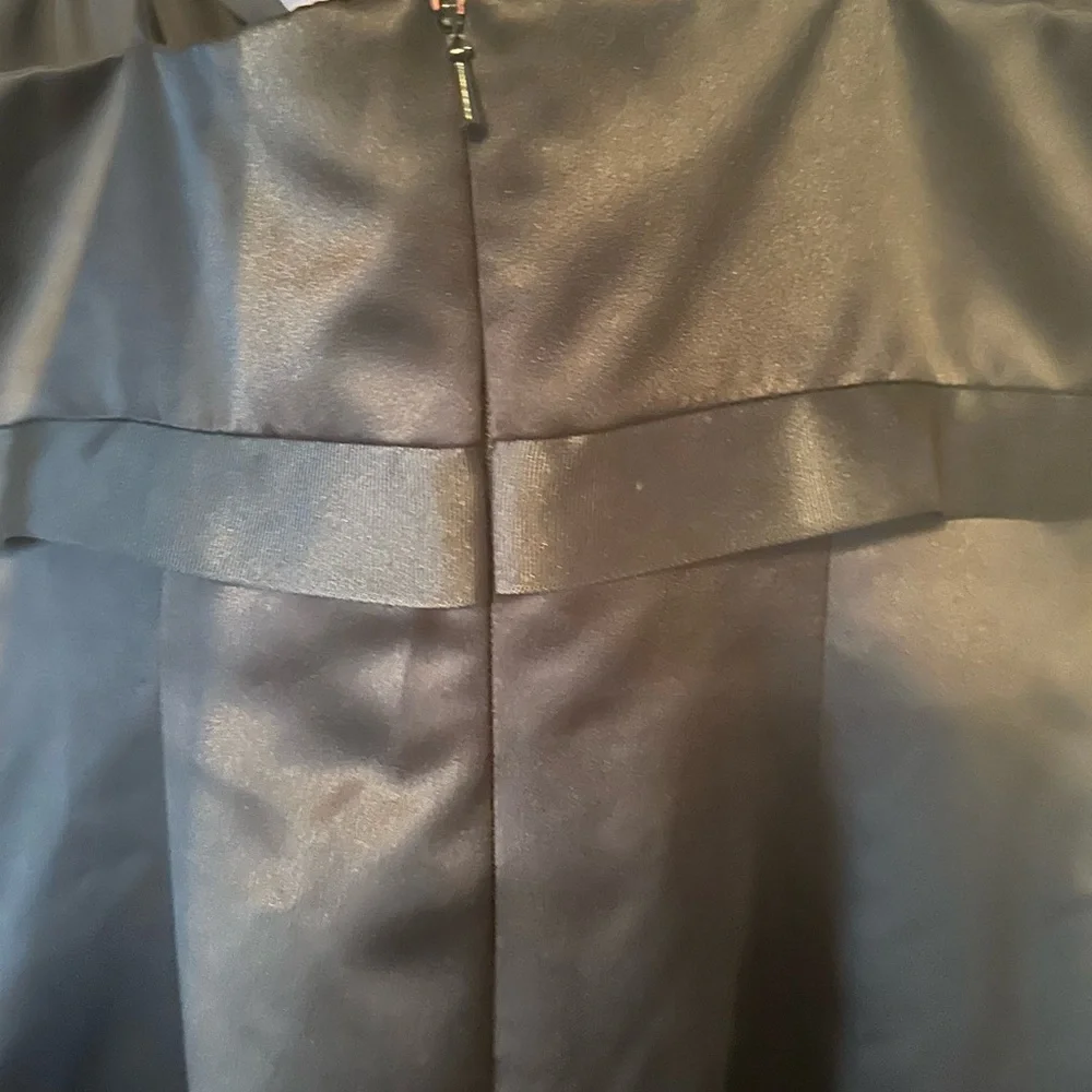 David's Bridal Strapless Black Dress - Picture 5 of 7